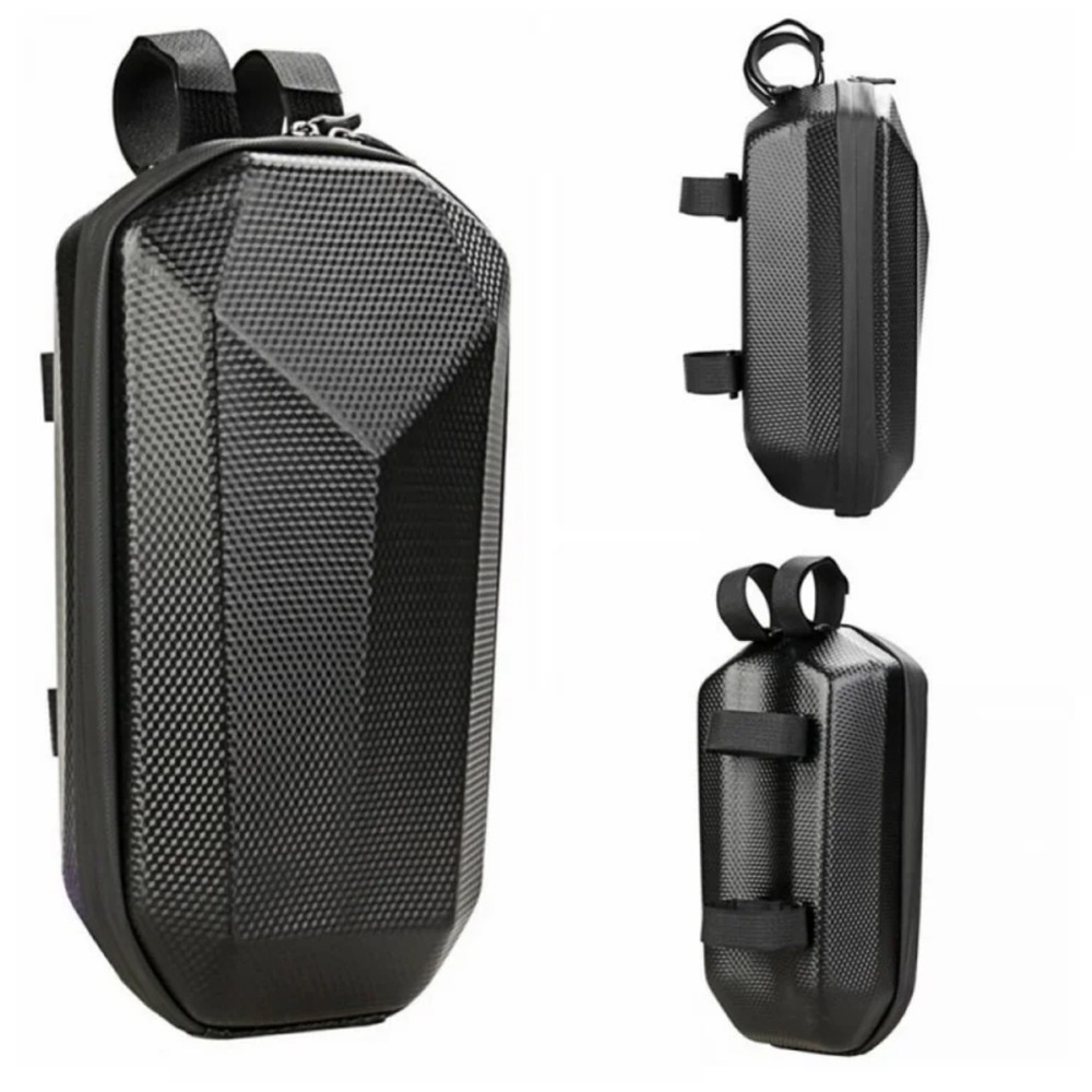 Scooter Waterproof Storage Bag, Hard Shell Scooter Handlebar Bag Organizer
